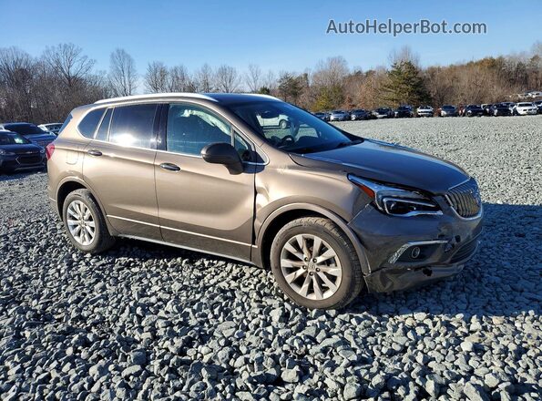 LRBFXBSA5HD004636 2017 BUICK ENVISION Brown Delantero derecho