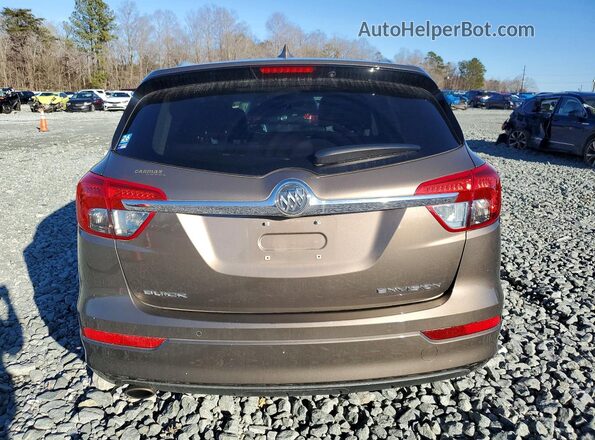 LRBFXBSA5HD004636 2017 BUICK ENVISION Brown Vista trasera