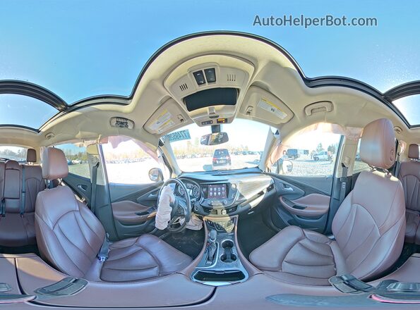 LRBFXBSA5HD004636 2017 BUICK ENVISION Brown Vista interior de 360 grados