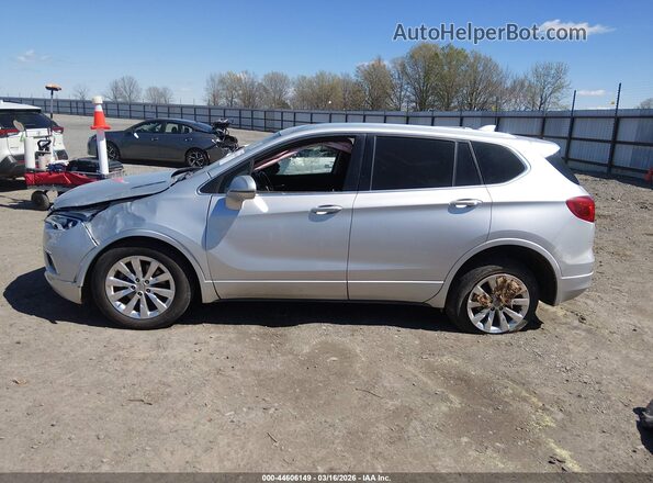 LRBFXBSAXHD192005 2017 BUICK ENVISION Silver 360 interior view