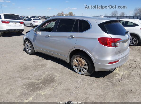 LRBFXBSAXHD192005 2017 BUICK ENVISION Silver Rear left