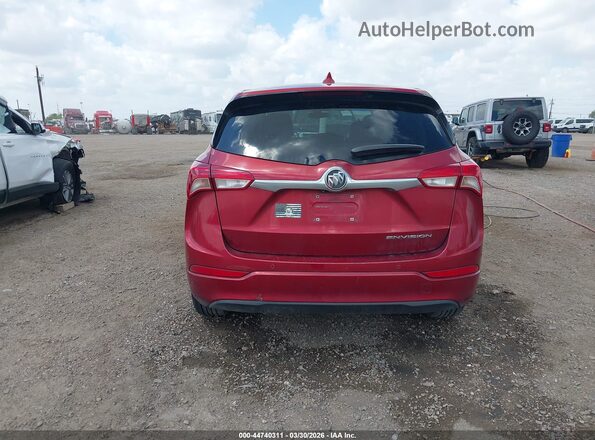 LRBFXBSAXKD007796 2019 BUICK ENVISION Red 