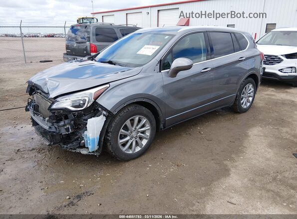 LRBFXCSA1LD194224 2020 BUICK ENVISION Серый Передняя левая четверть