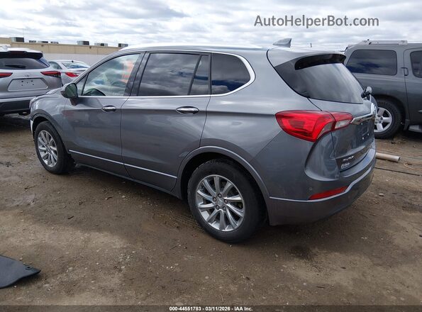 LRBFXCSA1LD194224 2020 BUICK ENVISION Серый Задняя левая четверть