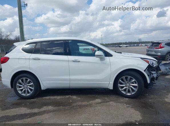 LRBFXCSA2LD013339 2020 BUICK ENVISION White Widok wnętrza 360 stopni