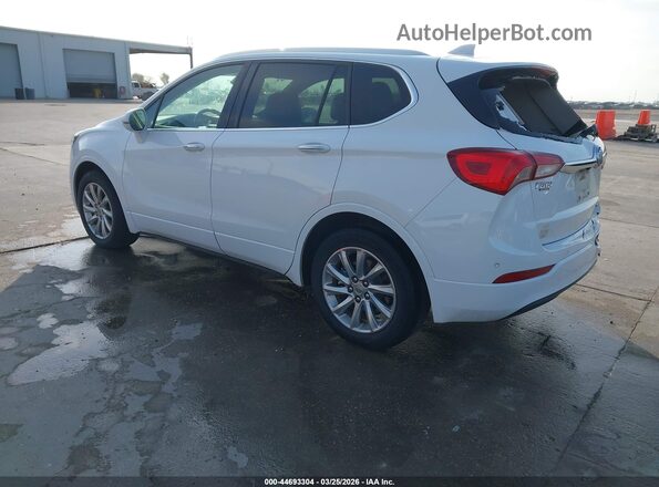 LRBFXCSA7KD013111 2019 BUICK ENVISION White Trasero izquierdo