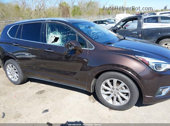 LRBFXCSA8LD213433 2020 BUICK ENVISION Brown Вид спереду