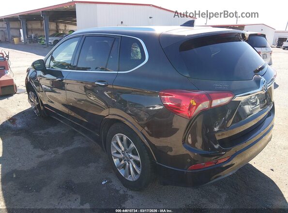 LRBFXCSA8LD213433 2020 BUICK ENVISION Brown Задня ліва чверть