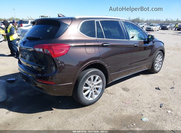 LRBFXCSA8LD213433 2020 BUICK ENVISION Brown Задня права чверть