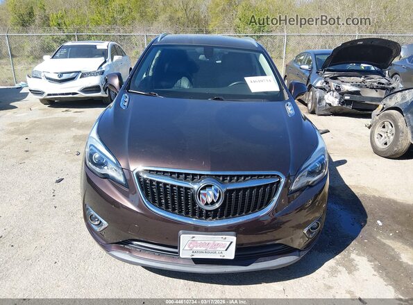 LRBFXCSA8LD213433 2020 BUICK ENVISION Brown Вид щитка приладів