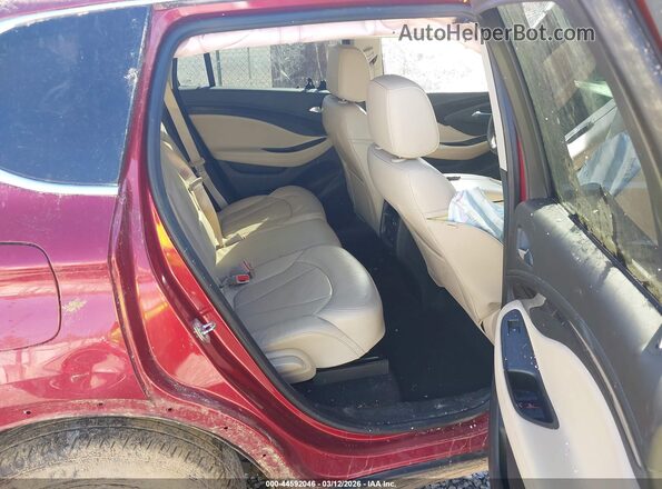 LRBFXCSA9LD018702 2020 BUICK ENVISION Red VIN sticker view