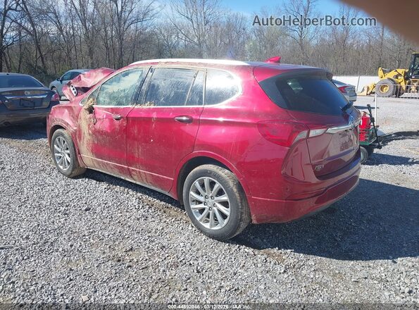 LRBFXCSA9LD018702 2020 BUICK ENVISION Red Rear left