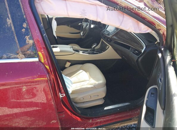 LRBFXCSA9LD018702 2020 BUICK ENVISION Red Front interior view