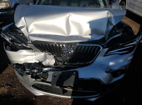 LRBFXDSA4HD154054 2017 BUICK ENVISION Silver Vista interior trasera