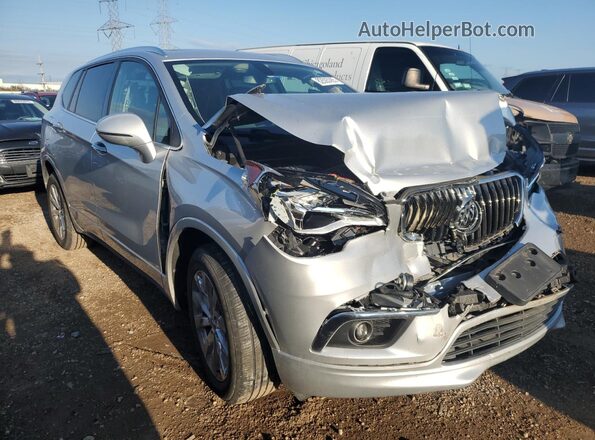 LRBFXDSA4HD154054 2017 BUICK ENVISION Silver Delantero derecho
