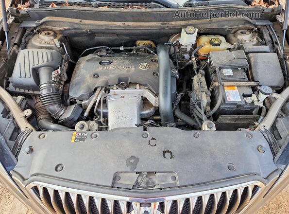 LRBFXESX4GD213998 2016 BUICK ENVISION Brown Вид підкапотного простору