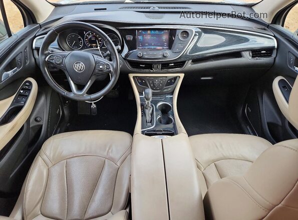 LRBFXESX4GD213998 2016 BUICK ENVISION Brown Вид панелі приладів