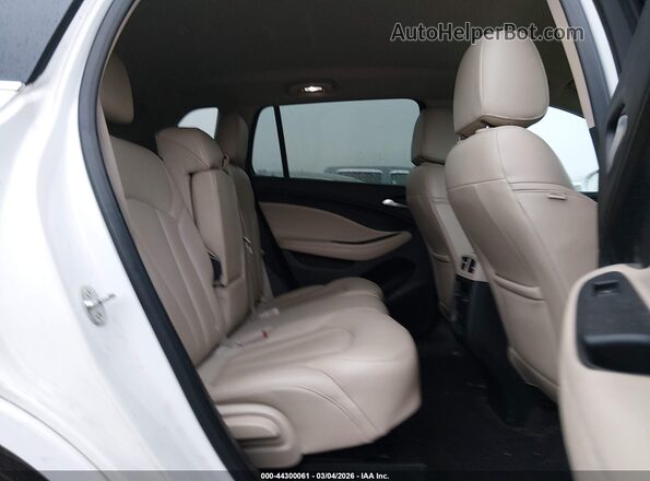 LRBFXESX8GD214989 2016 BUICK ENVISION White VIN კოდის სტიკერის ხედი