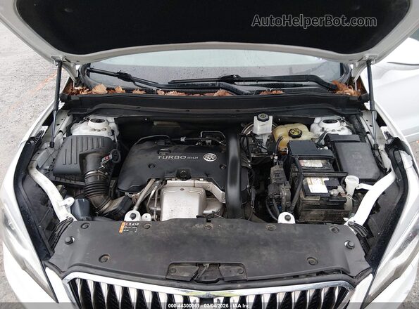 LRBFXESX8GD214989 2016 BUICK ENVISION White უკანა ხედი