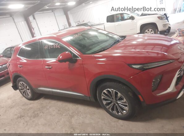 LRBFZKE41SD080233 2025 BUICK ENVISION Red Սալոնի հետևի տեսք