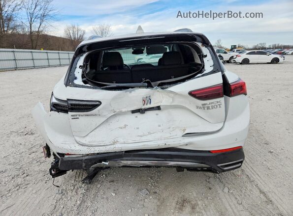 LRBFZLE43SD011114 2025 BUICK ENVISION White უკანა ხედი