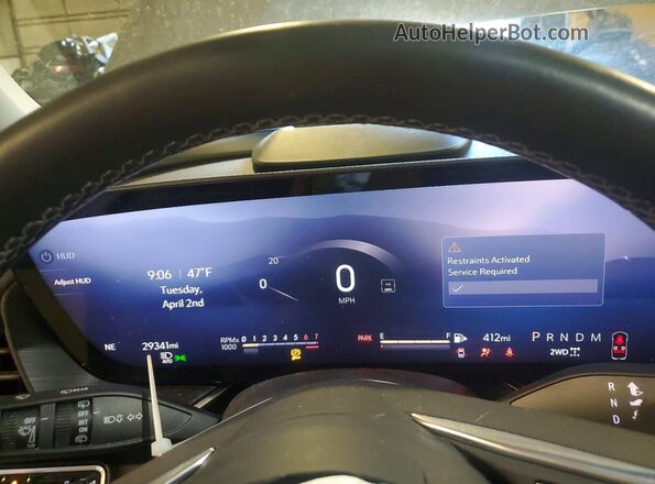 LRBFZME46RD056970 2024 BUICK ENVISION Gray Vista del cuadro de instrumentos