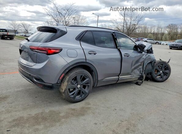 LRBFZMR46MD170230 2021 BUICK ENVISION Серебряный Задняя правая четверть