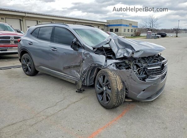 LRBFZMR46MD170230 2021 BUICK ENVISION Серебряный Передняя правая четверть