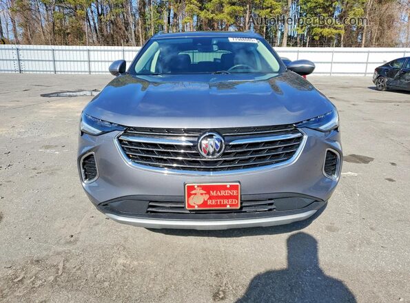 LRBFZMR49MD163269 2021 BUICK ENVISION Серый Вид спереди
