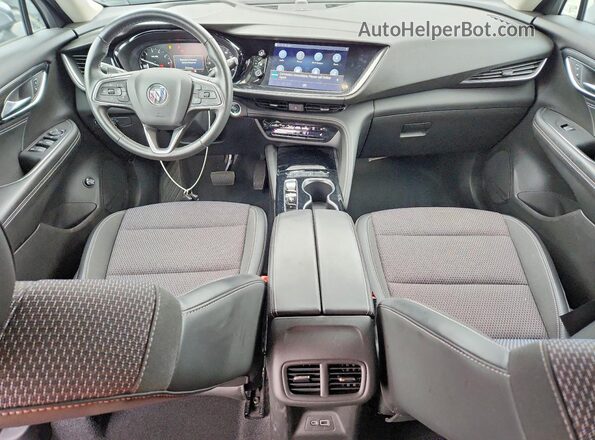 LRBFZMR49MD163269 2021 BUICK ENVISION Серый Вид панели приборов