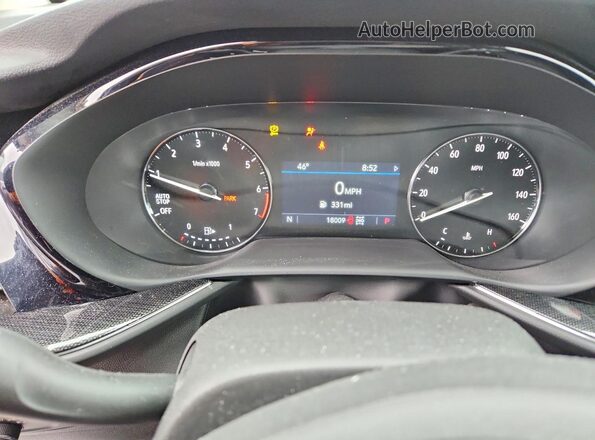 LRBFZMR49MD163269 2021 BUICK ENVISION Серый Вид щитка приборов