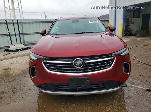 LRBFZNR44ND032340 2022 BUICK ENVISION Burgundy წინა ხედი