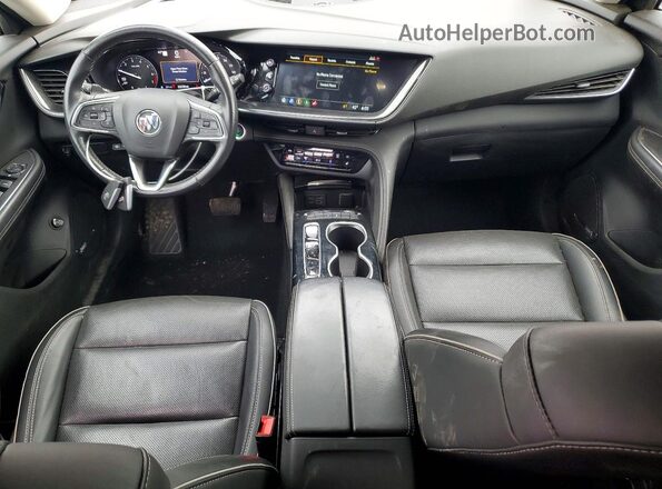 LRBFZNR44ND032340 2022 BUICK ENVISION Burgundy წინა პანელის ხედი