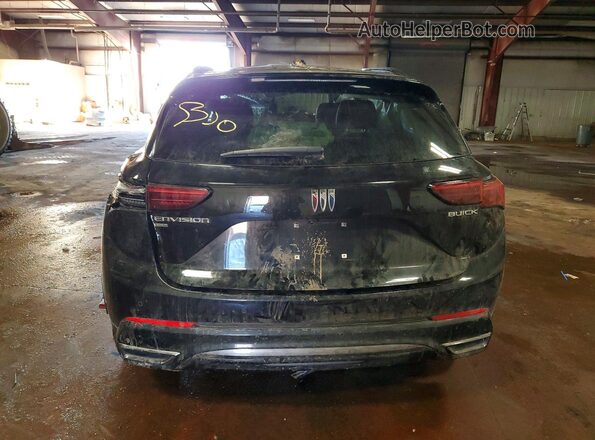 LRBFZPE41RD022422 2024 BUICK ENVISION Black Widok z tyłu