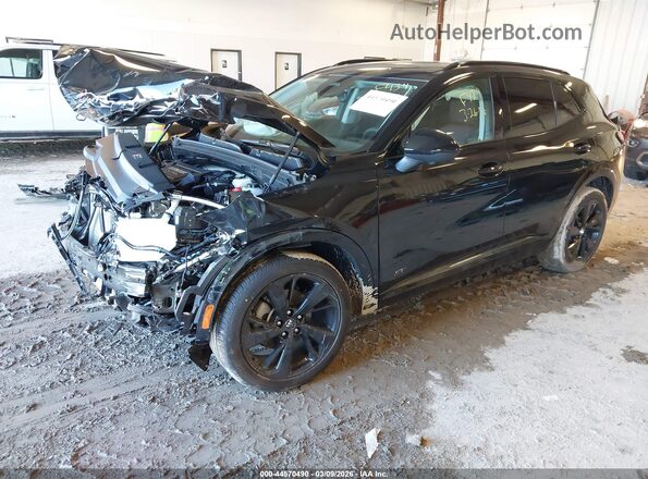 LRBFZPR44TD028653 2026 BUICK ENVISION Black Առջևի ձախ երեք քառորդ տեսարան