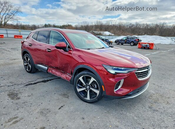 LRBFZPR46ND053833 2022 BUICK ENVISION Красный 