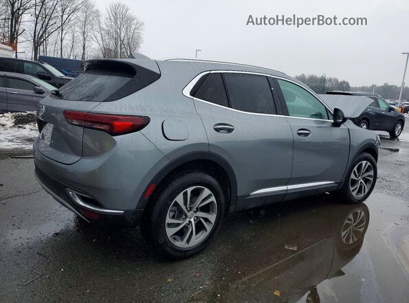LRBFZPR48PD100119 2023 BUICK ENVISION Silver Rear right
