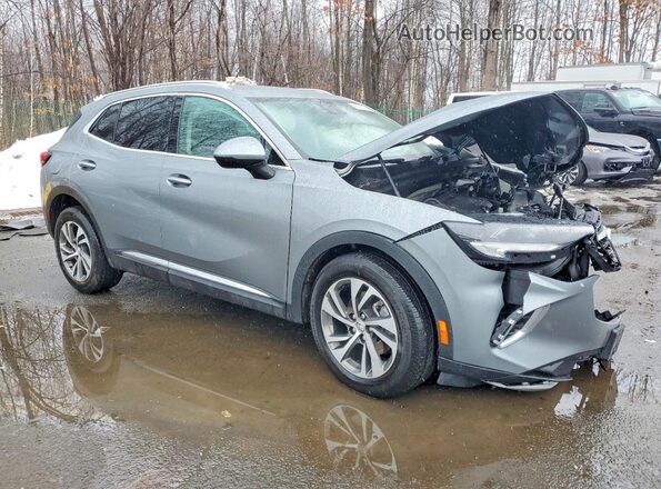 LRBFZPR48PD100119 2023 BUICK ENVISION Silver Front right