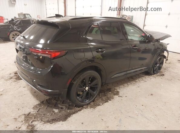 LRBFZPR49MD119998 2021 BUICK ENVISION Black Tył prawy