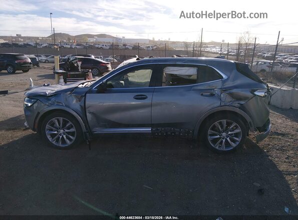 LRBFZRR42MD179150 2021 BUICK ENVISION Gray უკანა სალონის ხედი