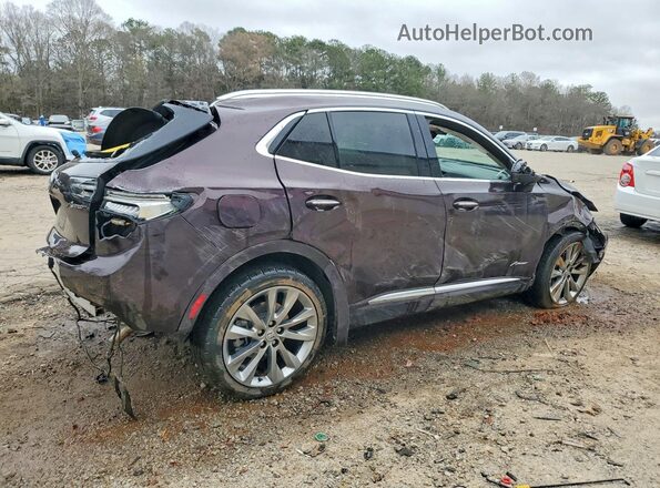 LRBFZRR42PD023226 2023 BUICK ENVISION Maroon Trasero derecho