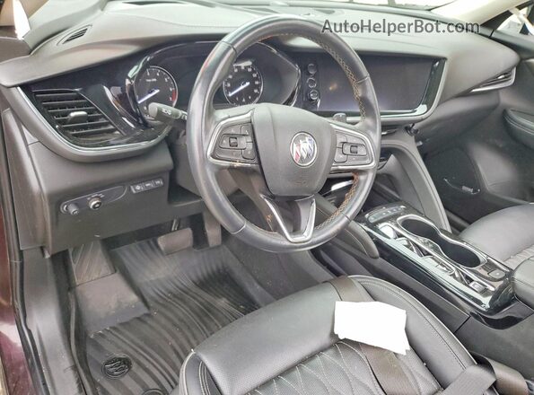 LRBFZRR42PD023226 2023 BUICK ENVISION Maroon Vista del salpicadero