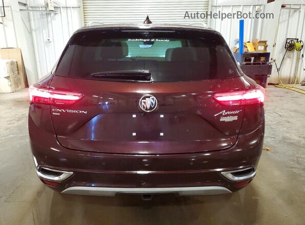 LRBFZSR43MD169802 2021 BUICK ENVISION Purple Vista trasera