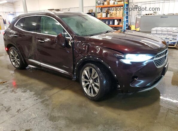 LRBFZSR43MD169802 2021 BUICK ENVISION Purple Delantero derecho