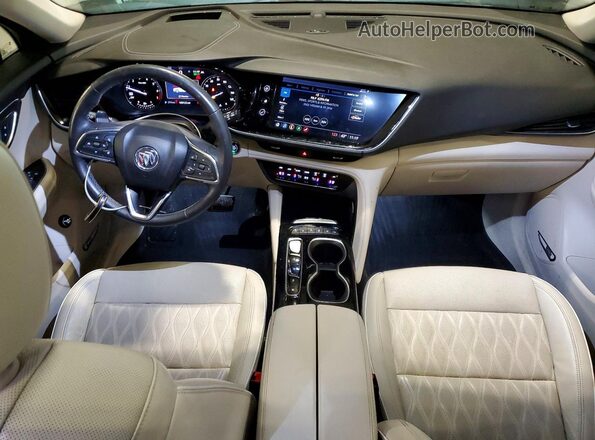 LRBFZSR43MD169802 2021 BUICK ENVISION Purple Vista del salpicadero