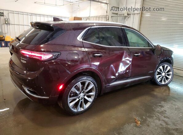 LRBFZSR43MD169802 2021 BUICK ENVISION Purple Trasero derecho