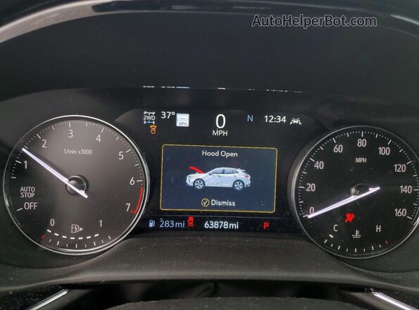 LRBFZSR45PD213447 2023 BUICK ENVISION Gray Instrument cluster view