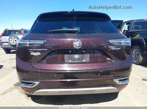 LRBFZSR49MD097388 2021 BUICK ENVISION Maroon 