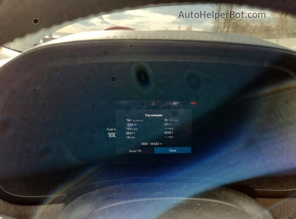 LVY062ML6NP258402 2022 VOLVO S90 Gray Instrument cluster view