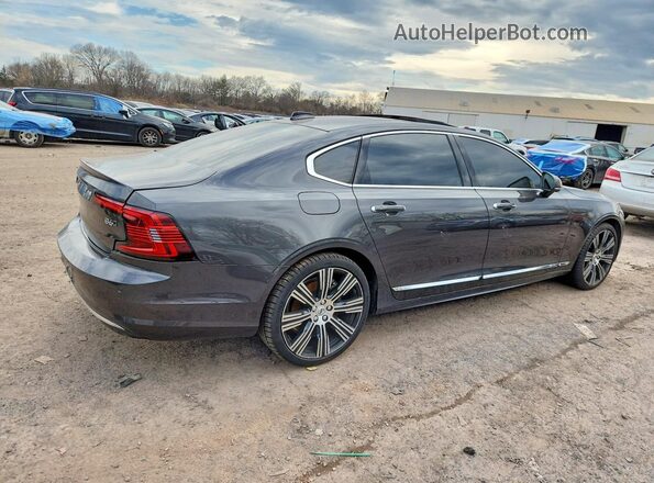 LVY062ML6NP258402 2022 VOLVO S90 Gray Rear right